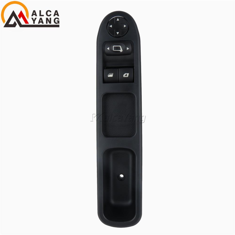 New LHD RHD Car Nearside Driver Front Electric Window Switch For Peugeot 207 For Citroen C3 For Picasso 2007-2014 6554.QC