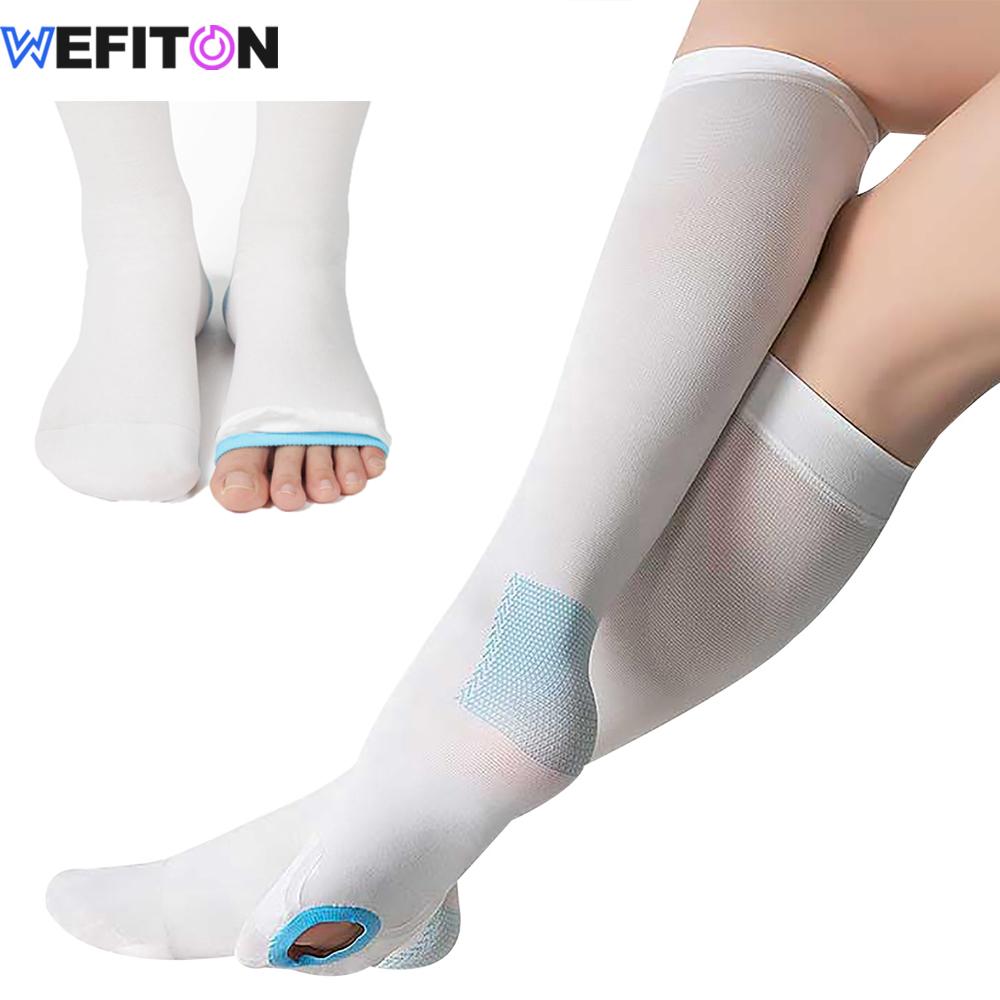 1Pair Compression Arm Sleeve 20-30 Mmhg Full Arm Support For Men Women Pain Relief Lymphedema