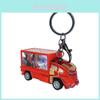 Colorful Cartoon Alloy Hero Car Keychain Creative Couple Bag Pendant Gift