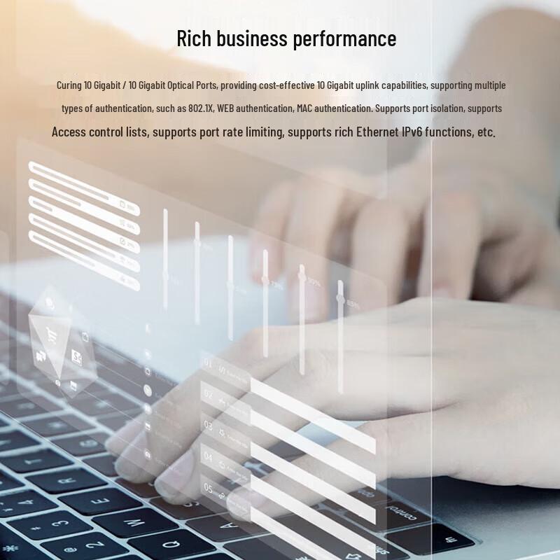 H3C US528S-X-HP Smart Managed Layer 3 PoE Switch