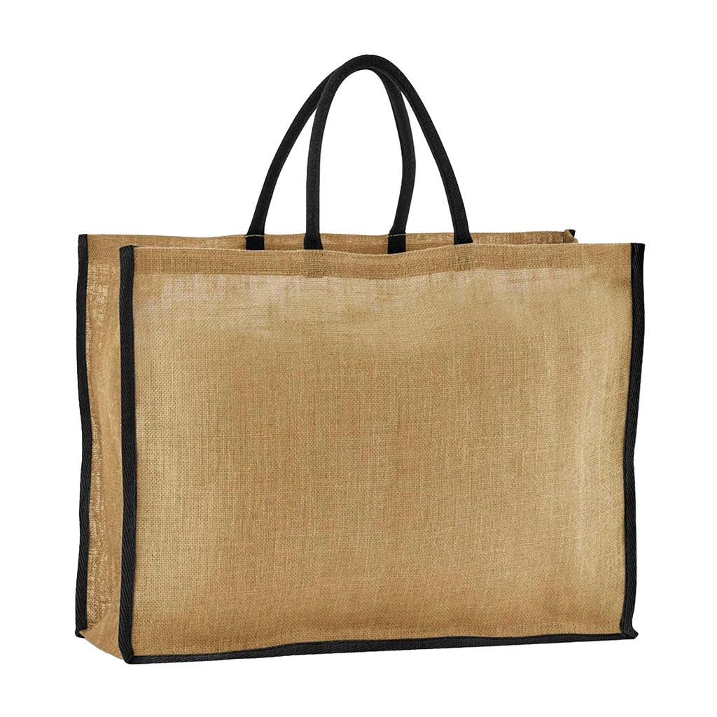 Westford Mill Market Starched Jute Tote Bag