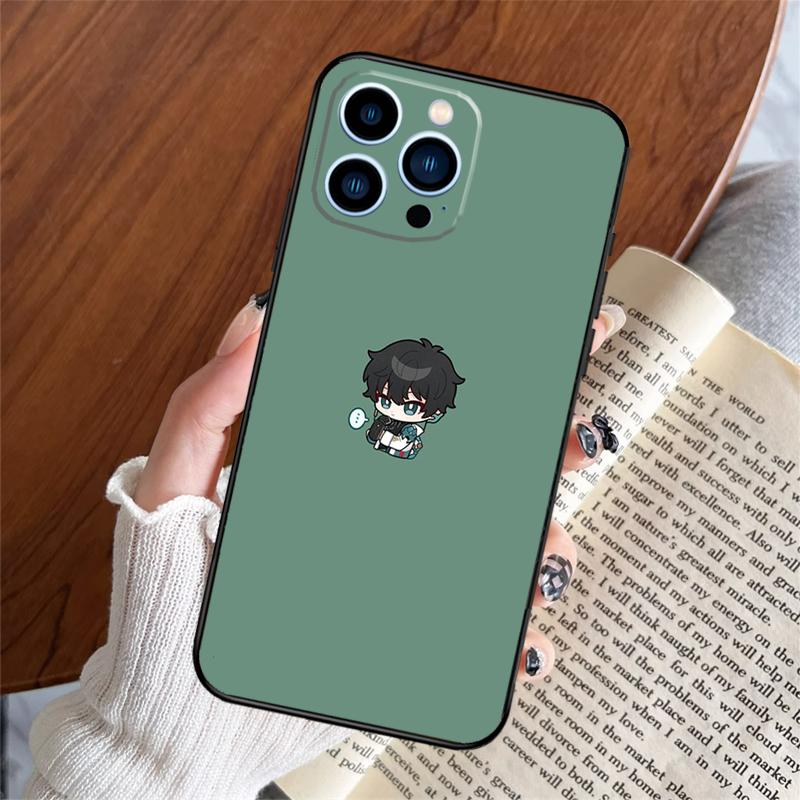 

Dan Heng Honkai Star Rail Phone Case For iPhone 16 15 14 13 11 12 Pro Max Plus 12 13 Mini XR 16e Funda Silicone Cover iPhone 13