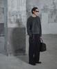 GLW Hairy Crop Knit Charcoal