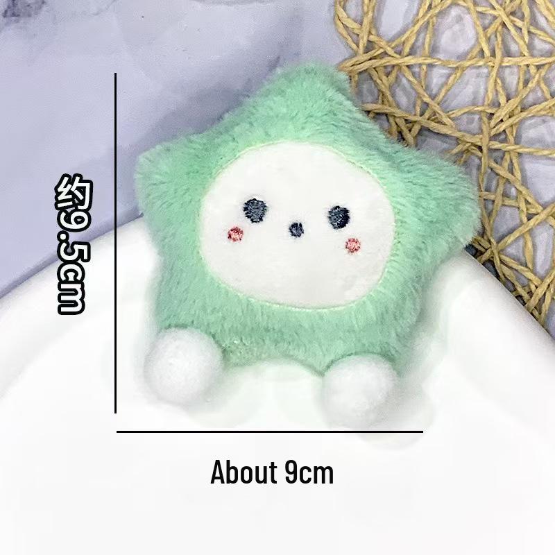 Adorable Plush Animal Bag Charm with Squeaker