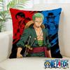 Federa Cuscino One Piece Stampa Personaggio Preferito Fan Anime Federa Decorativa per Camera da Letto Soggiorno e Appassionati di Anime