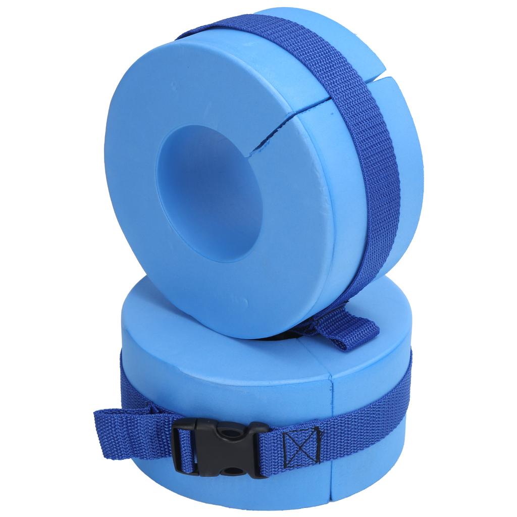 2pcs EVA Swim Cuffs Water Aerobics Float Ring Ankles Arms Belts with Quick Release Buckle