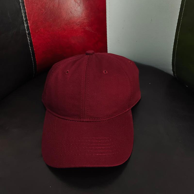 

Однотонная шляпа Японская весна-лето Мужская и женская шляпа с мягким верхом Легкая бейсболка Легкий корпус Чисто черная шляпа от солнца adjustable