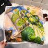 Fashion Square Fashion Foreign Style Small Silk Scarf Women'S Headband Decorative Scarf Dual-Purpose Small Square Scarf New Scarf
