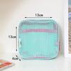 4Pcs Small Mesh Beach Pouch Clear Cosmetic Bag With Detachable Wrist Strap Travel Organizer For Sunscreen Keys Cables
