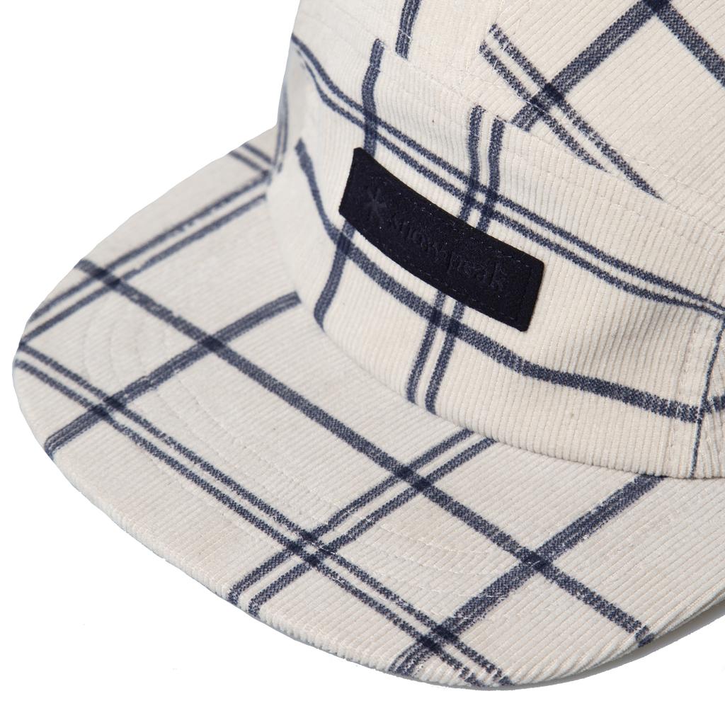 SNOWPEAK APPAREL Corduroy Camp Cap Ivory (S22Furcp04)