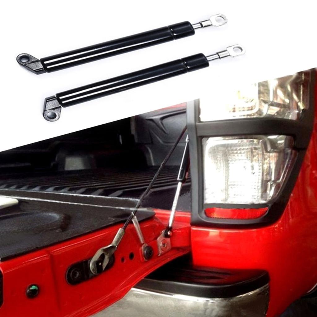 High Performances Tailgate Damper Adjustable Lift Support Quiet Operate Gas Strut Simple Use for Vehicle & BT50 Vehicles