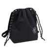Lightweight Nylon Bucket Bag Large Capacity Crossbody Bag Simple Drawstring Shoulder Bag  Daily