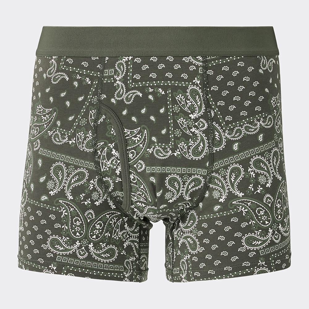 

Боксеры GU by Uniqlo со стандартной посадкой и узором пейсли