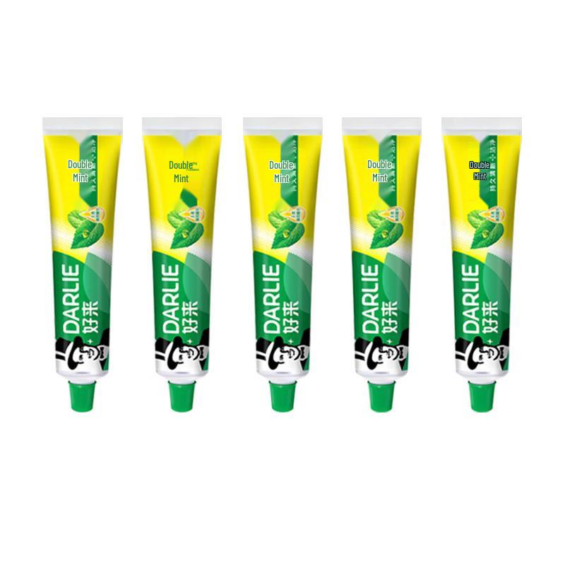 DARLIE Double Mint Fresh & Deep Clean Toothpaste 5-Pack