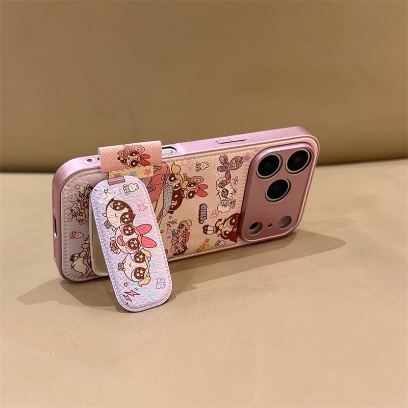 

Powerpuff Girls iPhone 17/16 Pro Max/15/14 Case for Women - Anime Cartoon Design 14 Pro Max