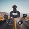 1 Set 2.3cm Ball Clamp Bracket For Motorbike Phone Holder PJ10/PJ13/PJ18 Motorcycle Handlebar Mount Base Kit Accessories