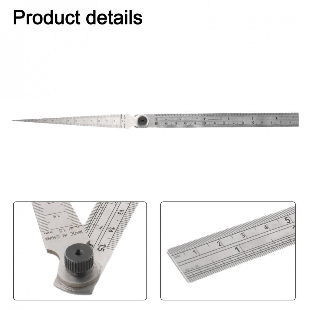 115mm Stainless Steel Feeler Gap Gauge for Measuring Cylindrical Bores