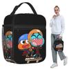 Gumball Darwin Skate Isoliertische Tasche für Frauen Büro Kühlbox Thermische Lebensmittelbox Tragetasche Auslaufsicher Lunchboxen Behälter