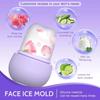 Ice Facial Roller Face Lifting Contouring Tools Silicone Ice Cube Trays Ice Globe Balls Eye Face Massager Beauty Skin Care Tools