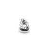 Used PANDORA SILVER 925 Silver Bracelet Necklace Charm Be Mine Mouse In Teacup Denmark Z83-4
