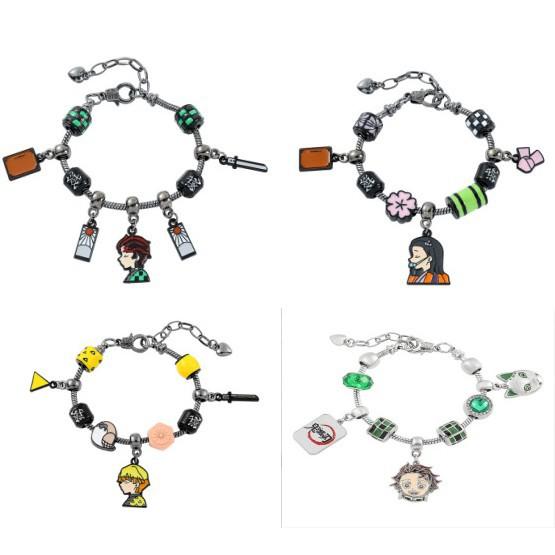 [Anime Character Beaded Pendant Bracelet DIY Jewelry Kit With Accessories]