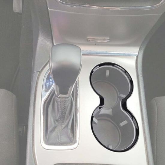Gloss Black Center Gear Shift Water Cup Holder Cover for Grand Cherokee/Durango