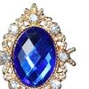 10pcs Rhinestone Flat Back Buttons Embellishment Wedding DIY Jewellery