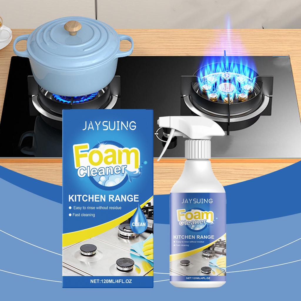 Jaysuing 120ml Powerful Kitchen Foam Cleaner For Stubborn Grease And Dirt Removal
