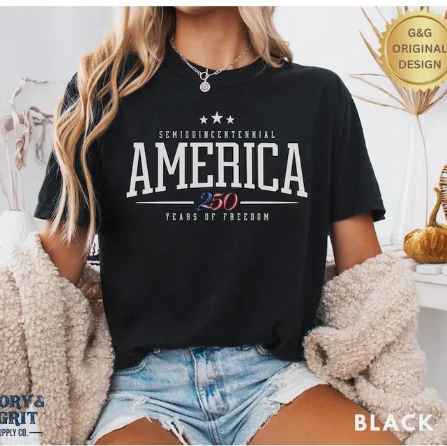 America 250th Anniversary Shirt Patriotic Usa 4th Of July Tee S