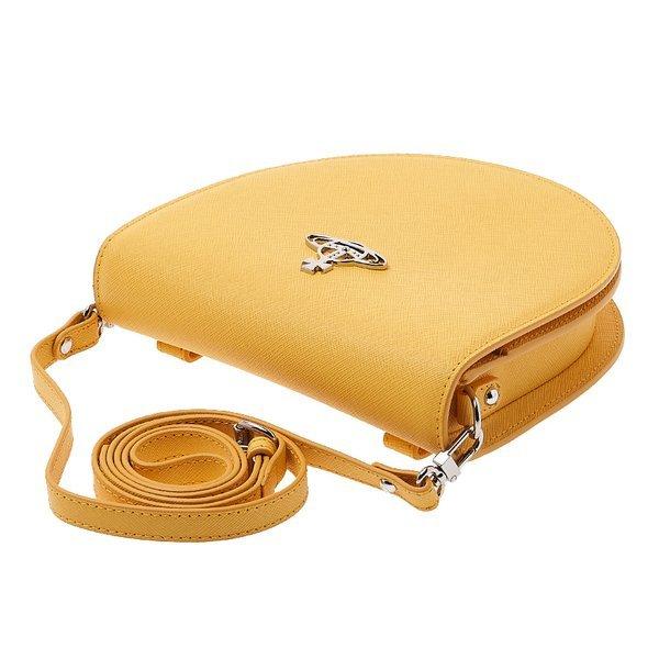 Vivienne WeStwood Vivienne WeStwood Women S Saffiano Saddle croSS Bag 43030097 L001n E401