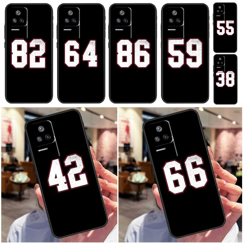 

Чехол с изображением футболиста и счастливого номера для Xiaomi 12 Lite 11 13 11T 12T Pro 12S Ultra POCO X4 Pro M4 X3 F4 GT F3 M5 Mi 11 Pro