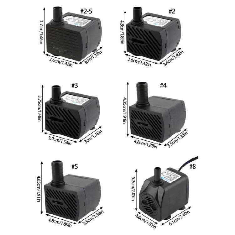 Easyly Install Small Water Pumps for Aquariums and Fountains with Simple Maintenance and Quiet Motor