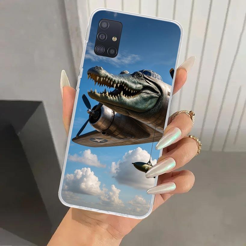 Italian Brainrot Animals Phone Case for Samsung Galaxy A52 A42 A32 A22 A12 A02S A72 A51 A50S A41 A31 A21S A71 A40 A30S A20S A10S