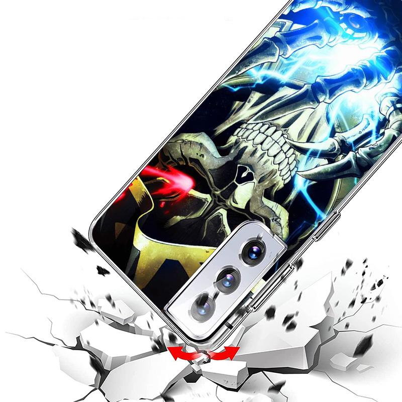 Overlord Anime Phone Case For Samsung Galaxy S24 S25 Edge S26 Ultra S23 S22 S21 Plus S20 FE + Personalized Print Cover Galaxy S2