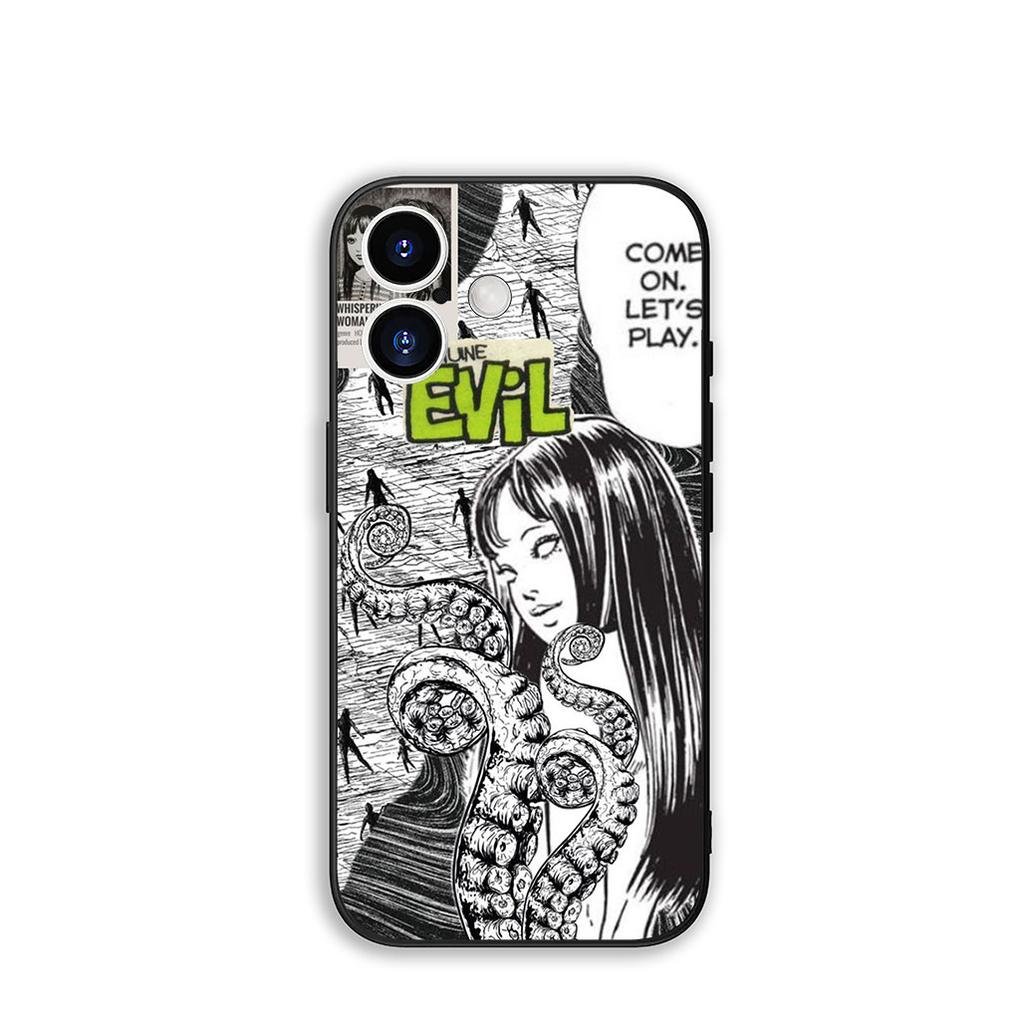 for Samsung Galaxy A36 A17 A26 A07 A35 A54 A53 A13 A33 A34 S8 S9 S20 S21 FE S10 Plus Phone Cover Case Wallpaper Junji Tomie Ito