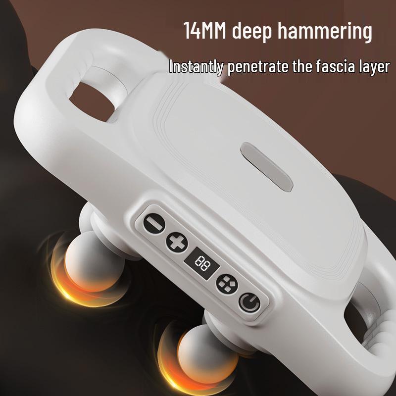 High-Frequency Six-Head Fascia Massager for Deep Muscle Relaxation