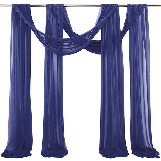 Backdrop Tulle Durable Easy To Hang Vibrant Color Graceful Wedding Drapery Arch Draping Swag Supply