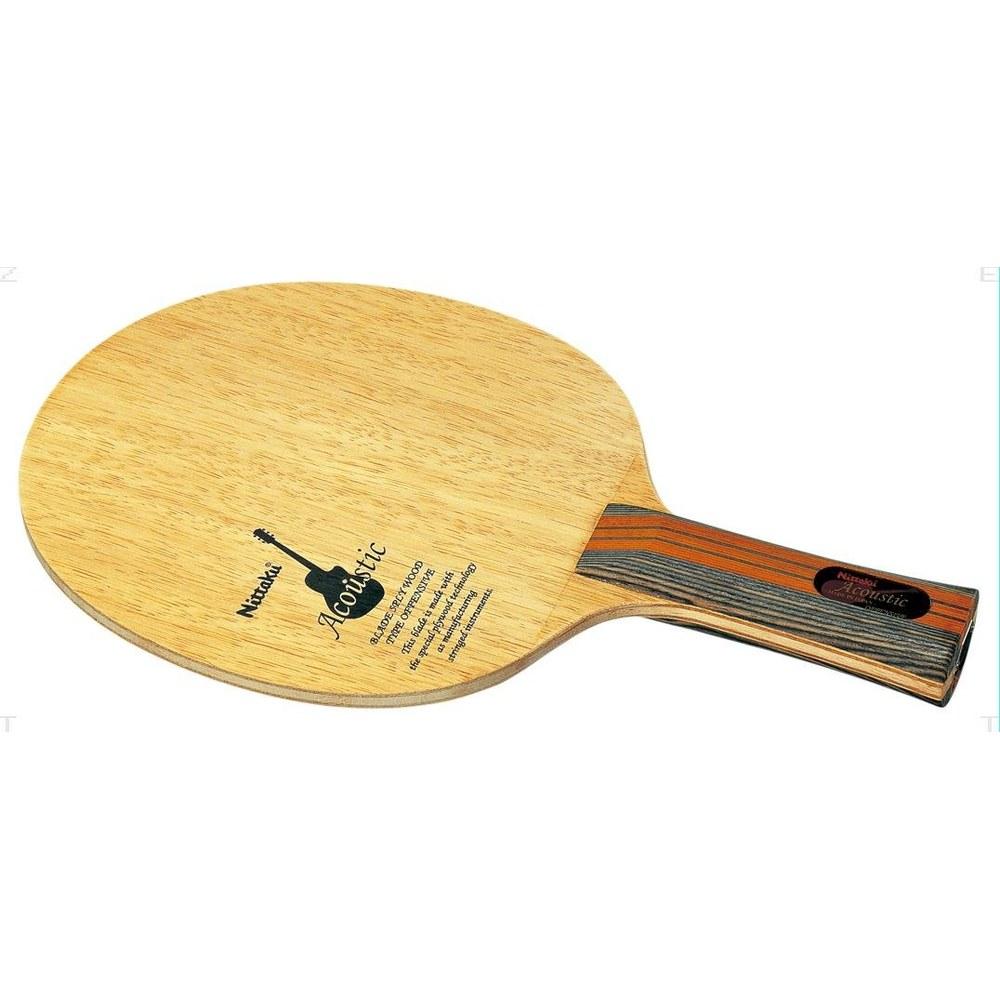 Nittaku Acoustic Shakehand Offensive Table Tennis Racket 5-Ply Wood Flare NE-6760