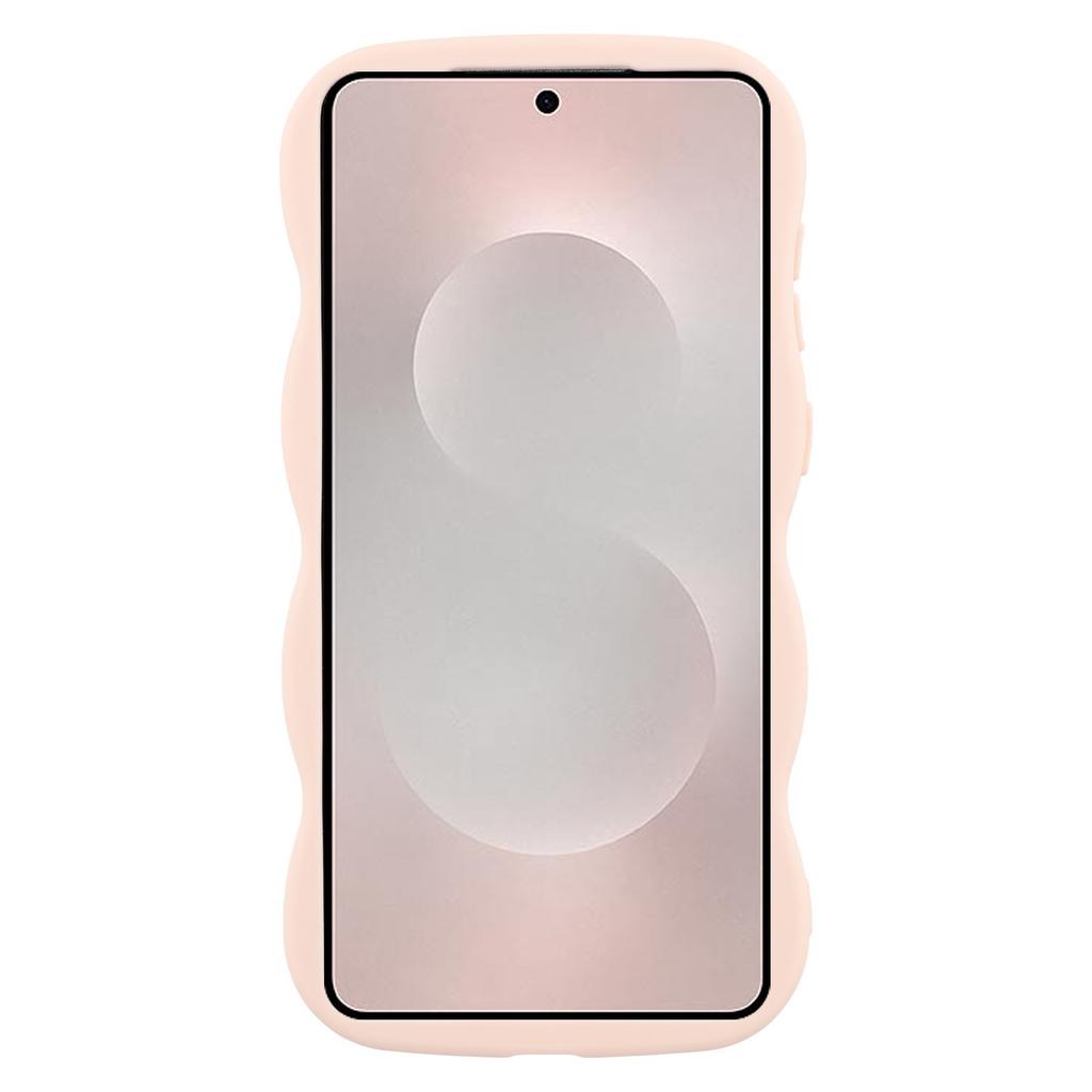 For Samsung Galaxy S25 Edge Magnetic Case TPU + PC Phone Back Cover Skin Touch Wave Shape