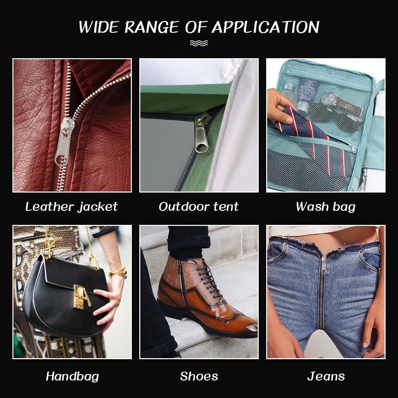 3# 5# 8# 10# Zipper Head Zipper Repair Kit Easy Fix Zipper Slider Head Puller Closure Universal Replacement Broken Wearable