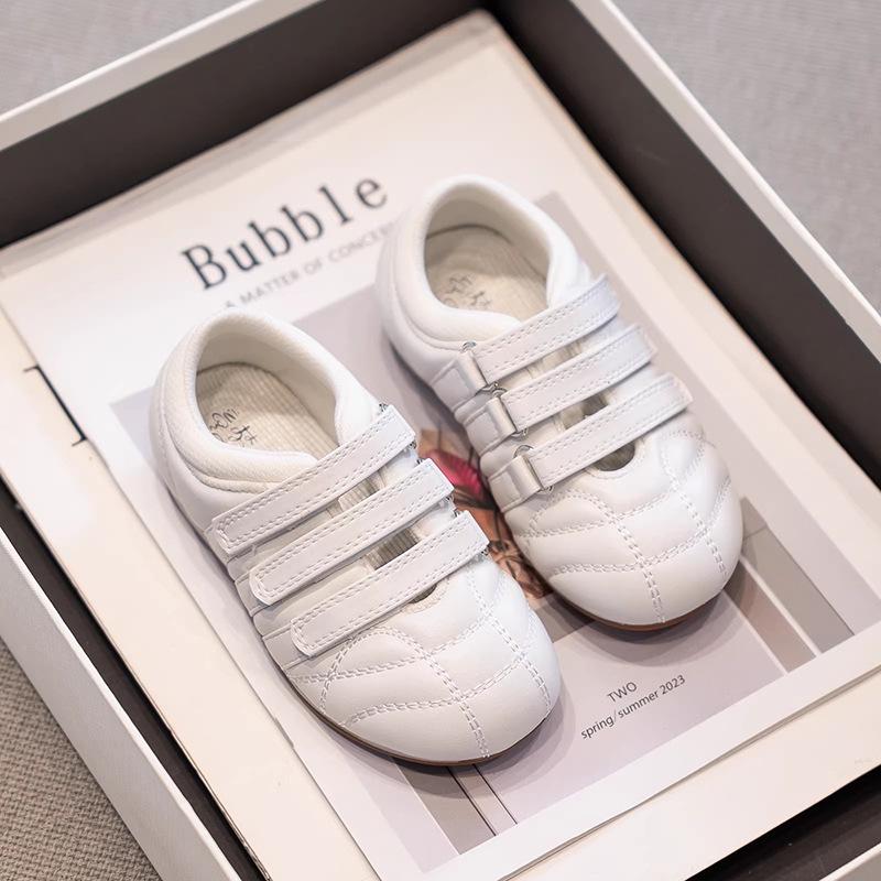 Girls' Silver Ballet-Style Mary Janes: Trendy 2026 Summer Training & Sports Shoes