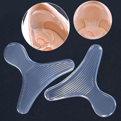 Unsichtbare Silikon-Schuhpolster-Aufkleber, transparente, rutschfeste Fußeinlegesohlen, Gel-Aufkleber-Patches