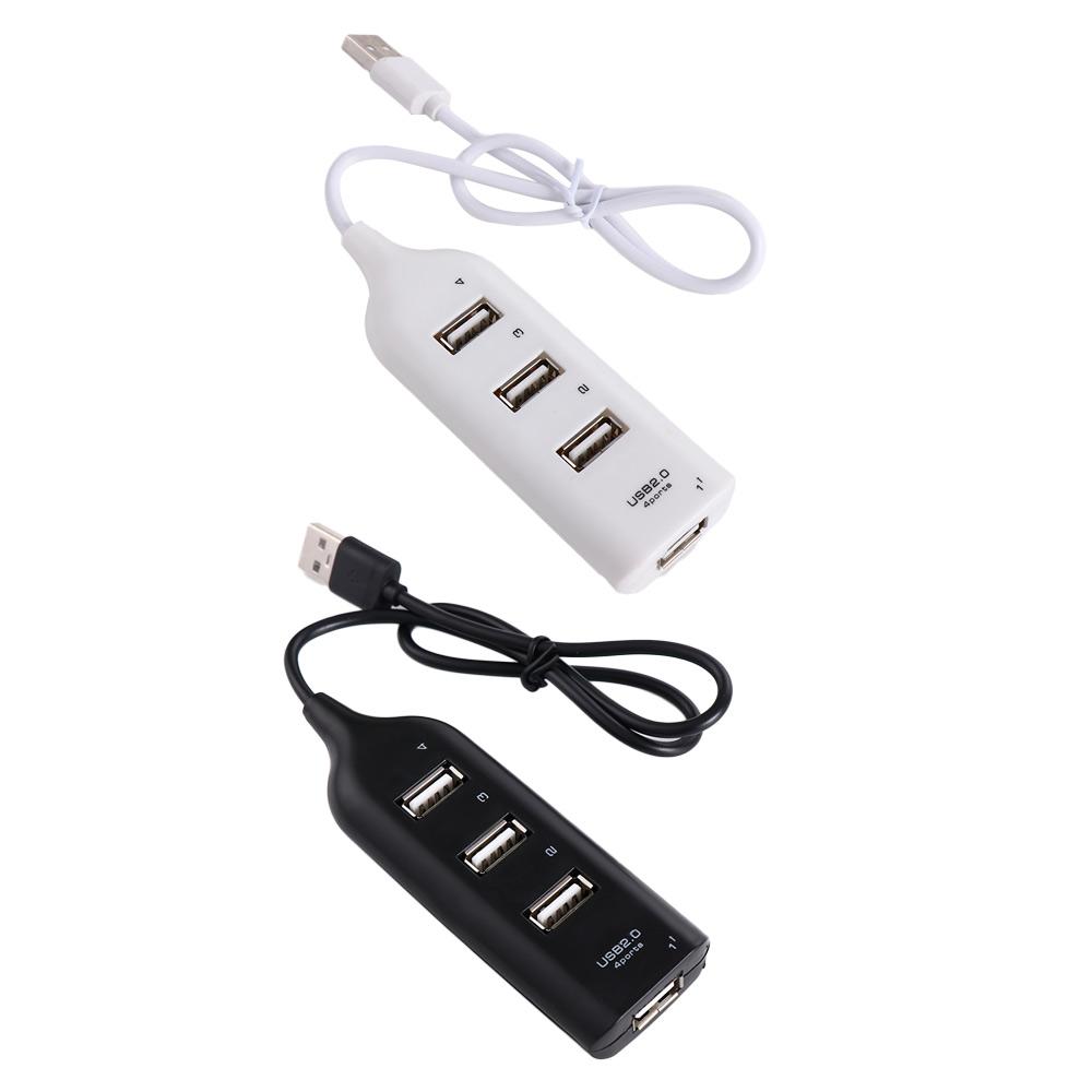 Computer Accessories Hub Adapter Notebook Receiver USB Splitter Multiple Expander 4 Port USB 2.0 Hub Power Adapter USB Hub