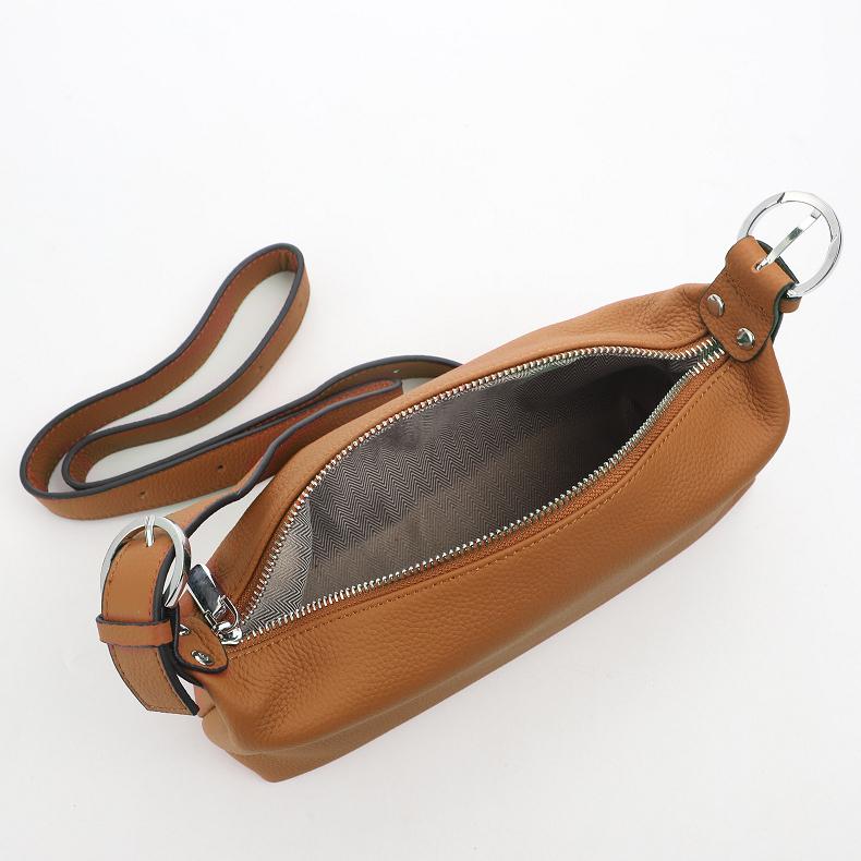 Top Layer Cowhide Underarm Bag Shoulder Bag Commuter All Fashion Genuine Leather Crossbody Bag General Purpose Tote Bag for Women