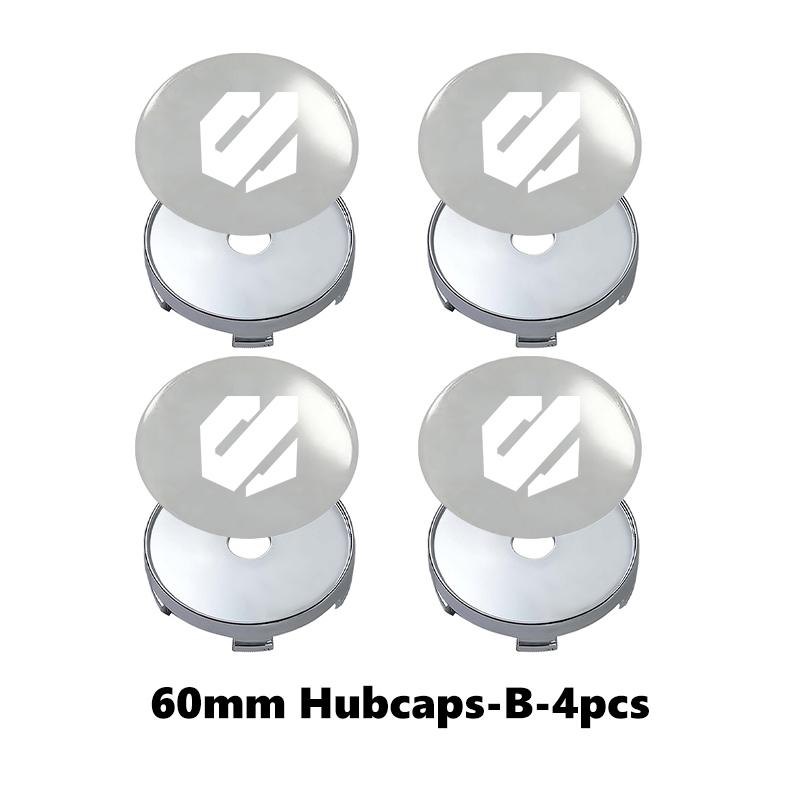 For Toyota 4pcs 56/60mm Car Wheel Center Cover Sticker Tire Hub Cap Badge Covers Alphard GR Gazoo Racing Camry Corolla RAV4