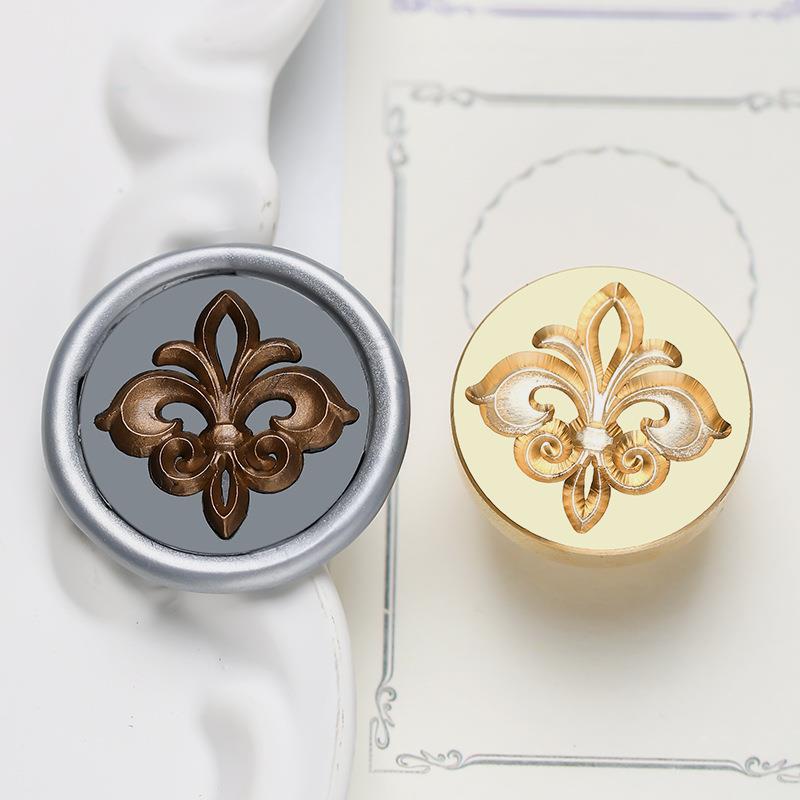 

3D Рельефная скульптура в европейском стиле Декоративная печать Восковая печать Классические запечатывающие штампы Свадебные открытки Декор