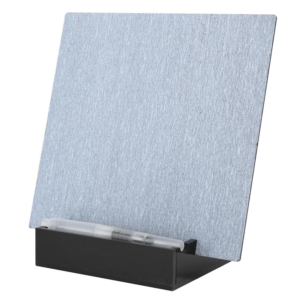 Repeatable Water Drawing Board Inkless Water Painting Board with Brush and Water Reservoir