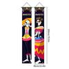 Day of The Dead Decoration Halloween Decoration Outdoor Door Hanging Flags Mexican Party Scary Accessorie Home Decor
