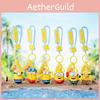 Minions Time Summer Keychain Pendant With Cartoon Characters For Bag And Key