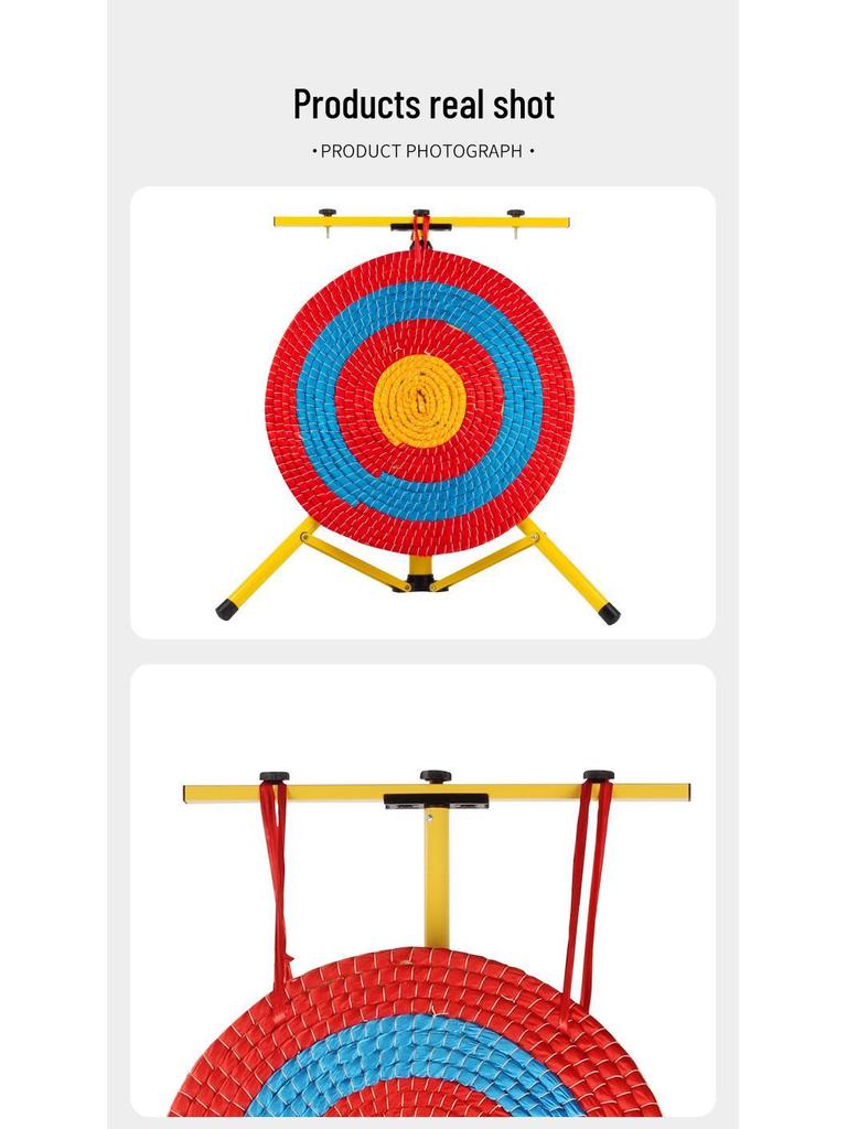 Adjustable Telescopic Archery Target Stand for Bow and Arrow